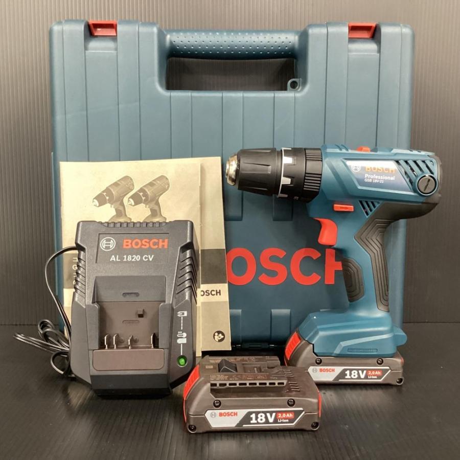 未使用品】BOSCH GSB18V-21 コードレス振動ドライバドリル
