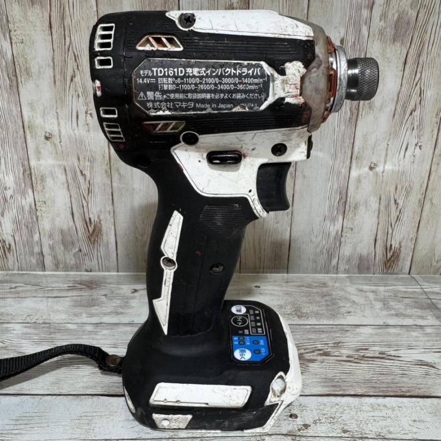 中古】makita TD161DZW 14.4V充電式インパクトドライバ（本体のみ 