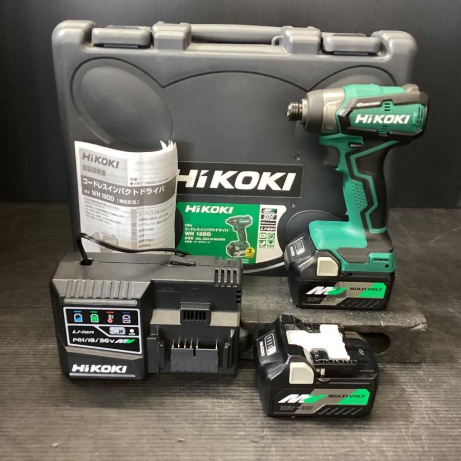 ハイコーキ - HiKOKI（ハイコーキ） コードレスインパクトドライバー WH18DD HiKOKI WH18DD コードレスインパクトドライバを発売、Amazon限定