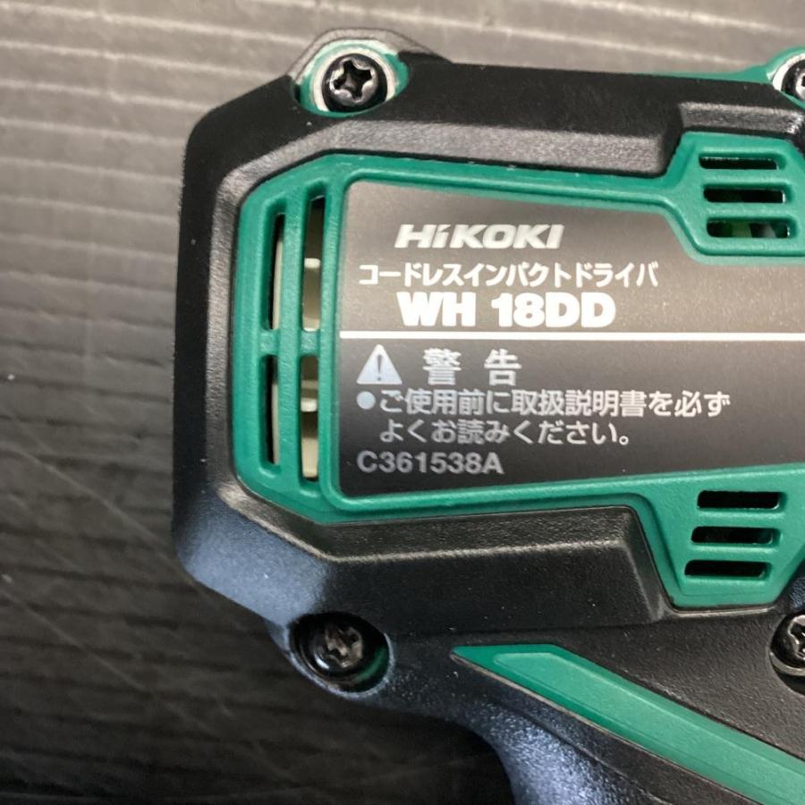 美品】HiKOKI/ハイコーキ WH18DD(2XC) インパクトドライバ