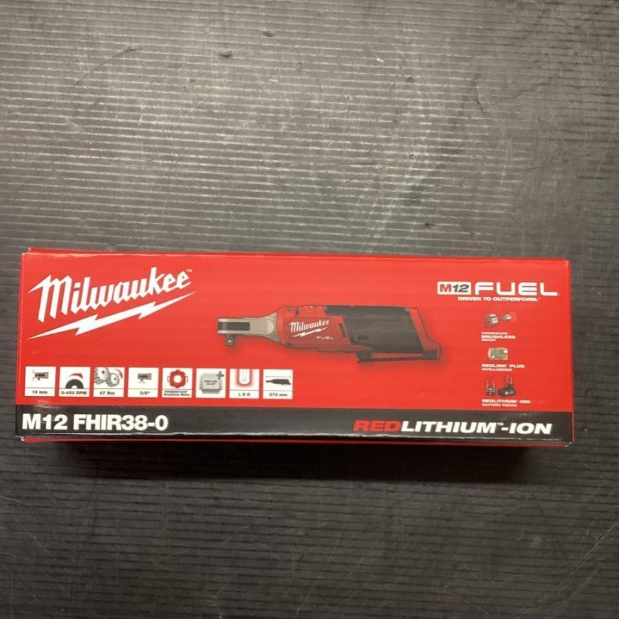 未開封Milwaukee/ミルウォーキーM12FHIR38-0ハイスピードラチェット 