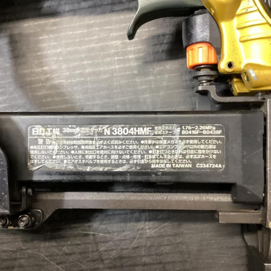 オーバーホール済】日立工機 N3804HMF 高圧フロアタッカ