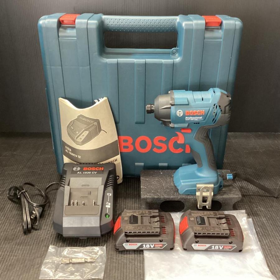 ▽【中古】ボッシュ GDR18V-160 コードレスインパクトドライバ