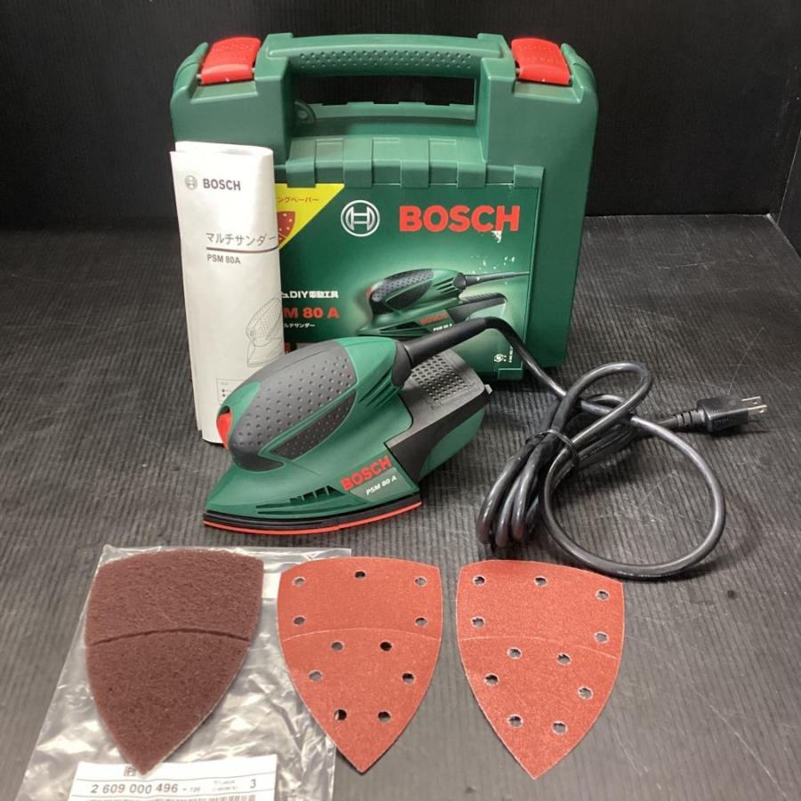 未使用品】BOSCH/ボッシュ PSM80A 吸じんマルチサンダー : TOOLBOX第二