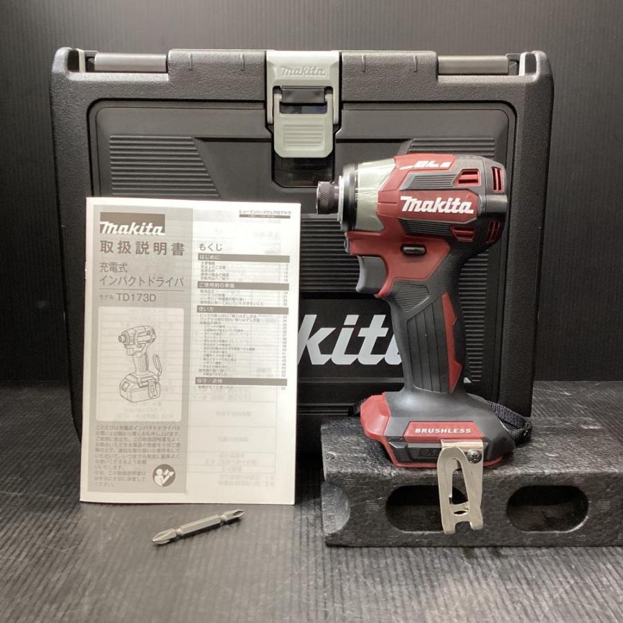 未使用品】makita/マキタ TD173DZAR 18V充電式インパクトドライバ