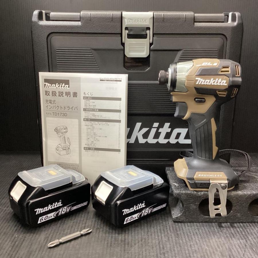 未使用品】makita/マキタ TD173D 18V充電式インパクトドライバ