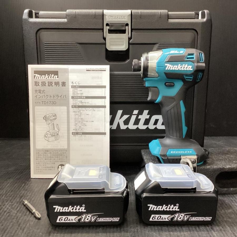 未使用品】makita/マキタ TD173D 18V充電式インパクトドライバ 