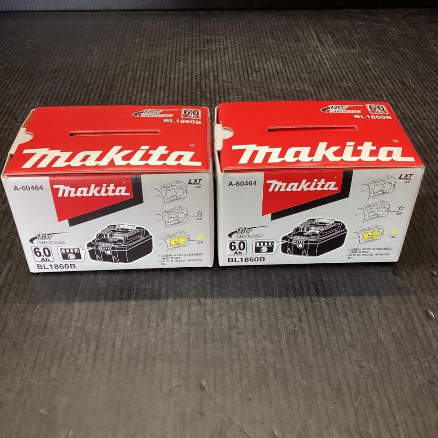 マキタ純正 バッテリー BL1860B 6.0Ah 4個 半田店 新品 未使用