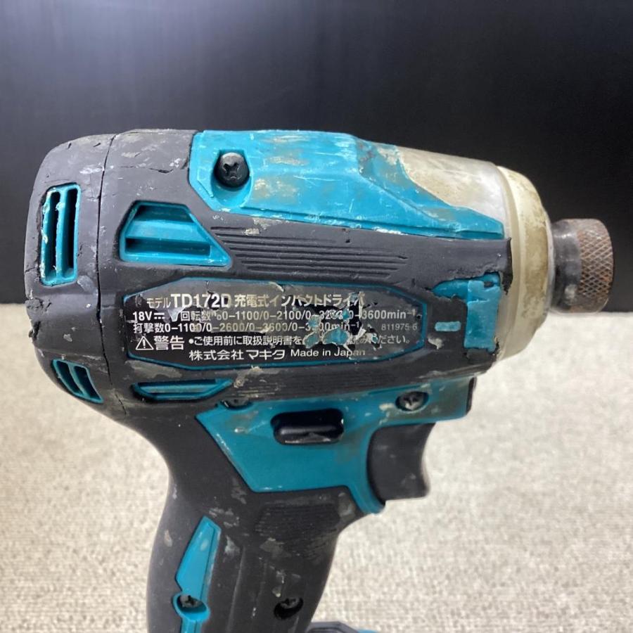 中古】makita/マキタ TD172DZ 18V充電式インパクトドライバ(本体のみ 