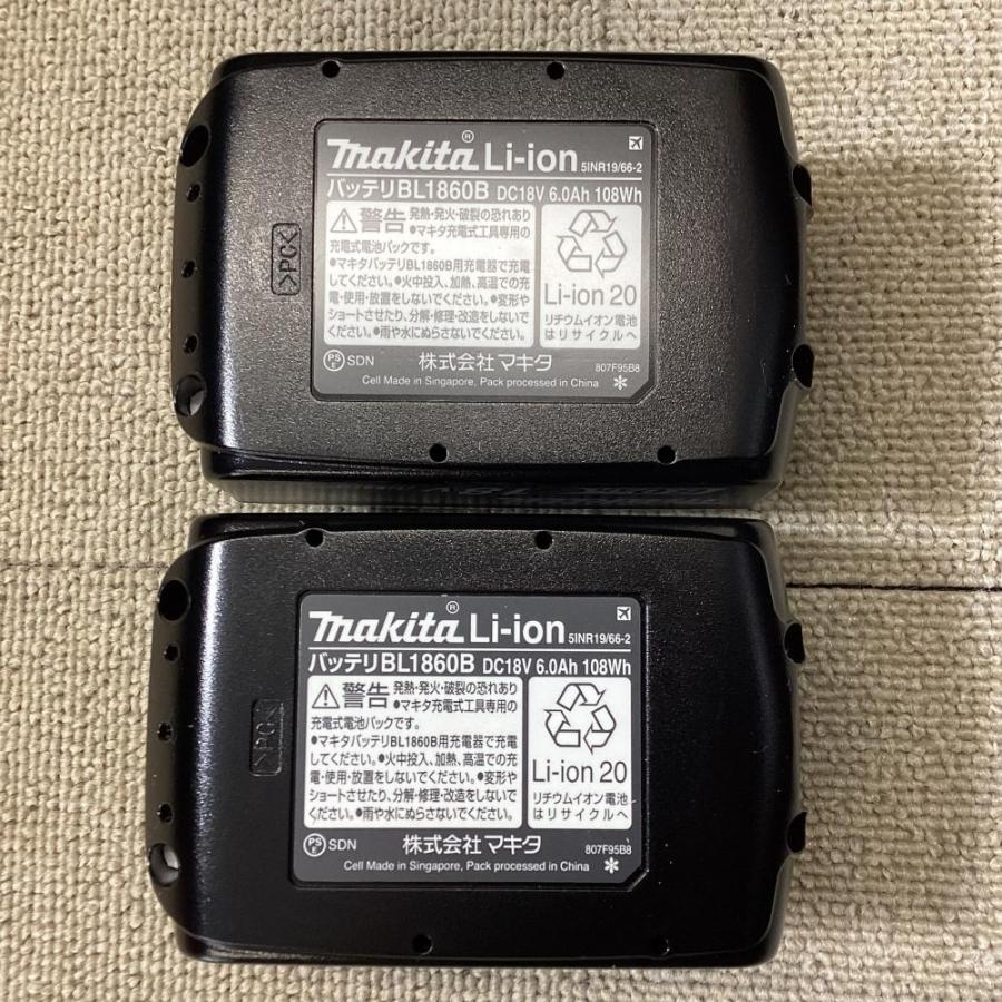 未使用・純正品】makita/マキタ BL1860B 18Vリチウムイオンバッテリー 