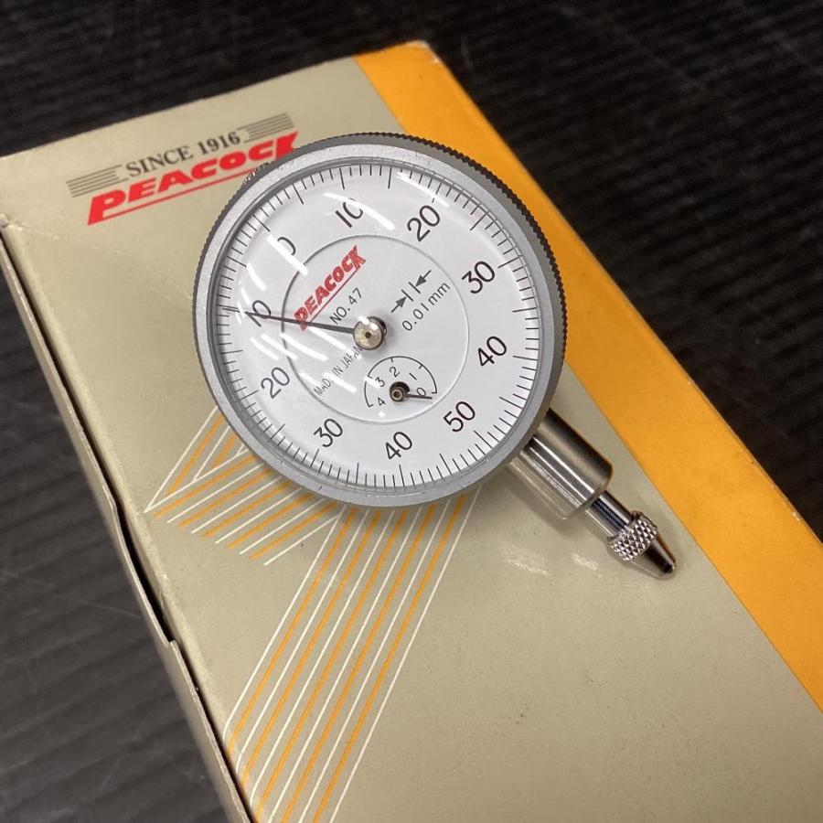 PEACOCK ダイヤルゲージ47 : TOOLBOXヤフー店 - 通販 - Yahoo!ショッピング