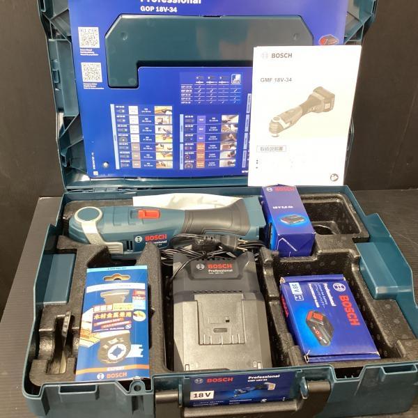 BOSCH GMF-18V-34H 18Vコードレスマルチツール バッテリー2個(4.0Ah 