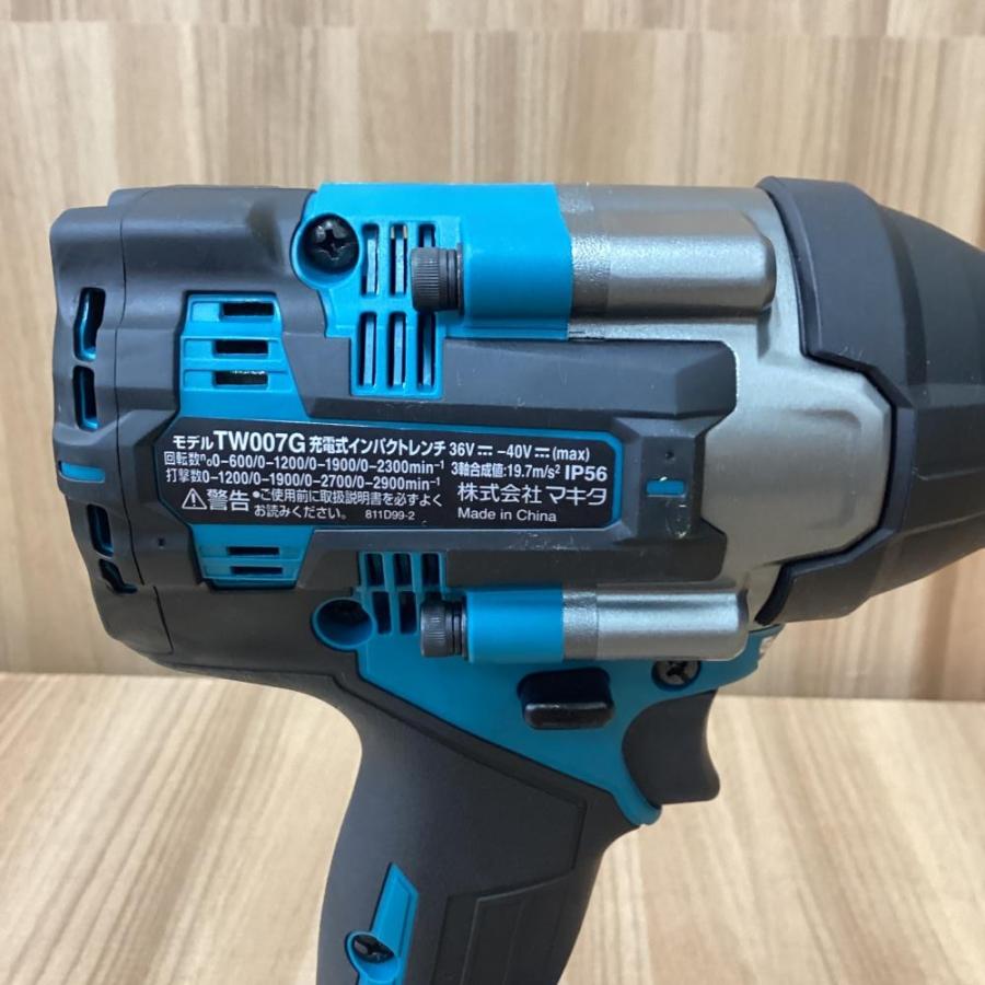 美品】makita/マキタ TW007GZ 充電式インパクトレンチ（40Vmax