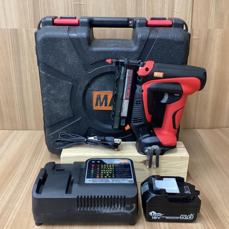 MAX充電式ピンネイラ TJ-35P3-BC/1850A MAX/マックス TJ-35P3-BC/1850A 14.4v/18V充電式ピンネイラ