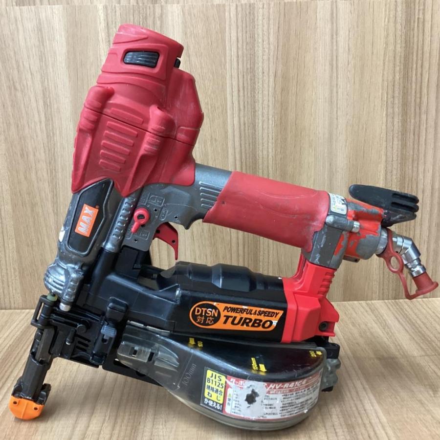 中古】MAX/マックス HV-R41G4-R 高圧ねじ打機 ターボドライバ マックス 