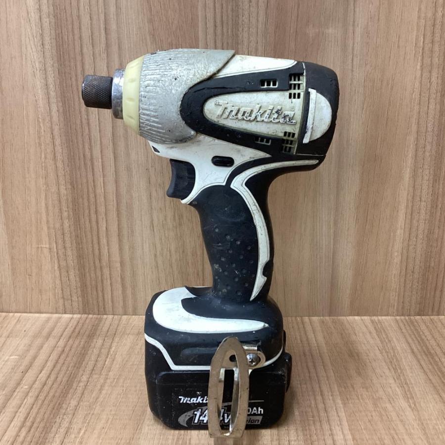 中古】makita/マキタ TD130DRFXW 14.4V充電式インパクトドライバ※商品 