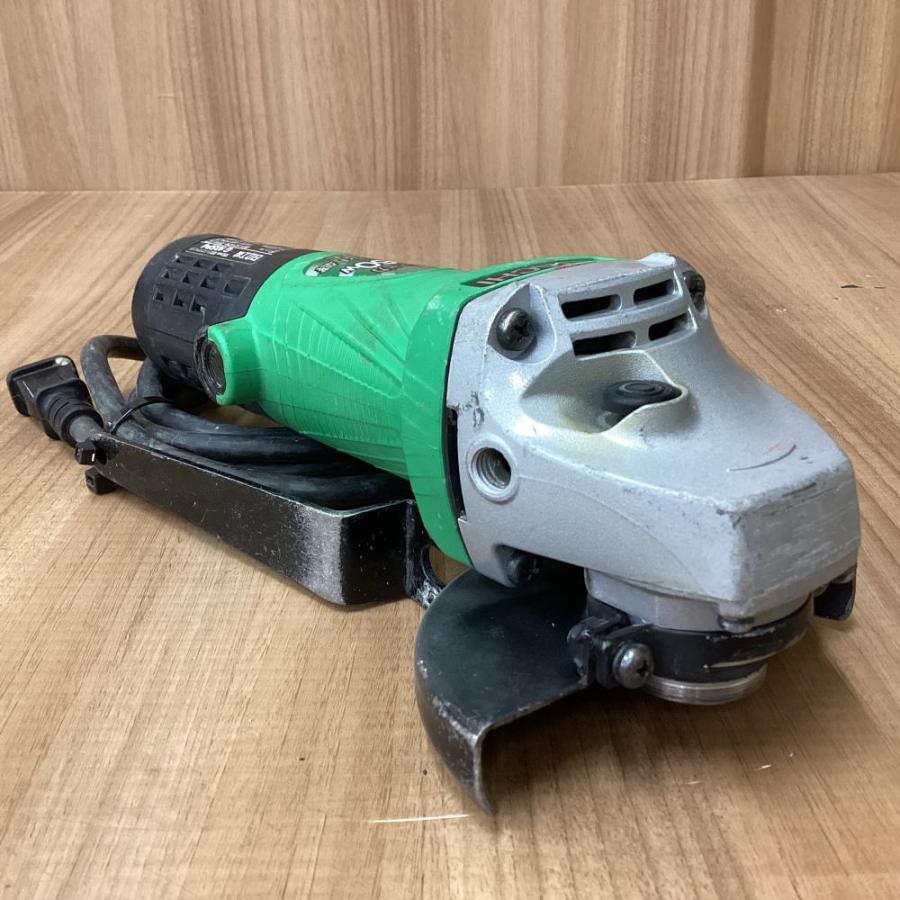 日立工機 G10SP4 100㎜ 電気ディスクグラインダー 本体のみ【市川行徳店】【店頭取引限定】【中古】管理番号：ITFLHIW82WDS 中古】日立工機 G10SP4 電気ディスクグラインダ : TOOLBOXヤフー店