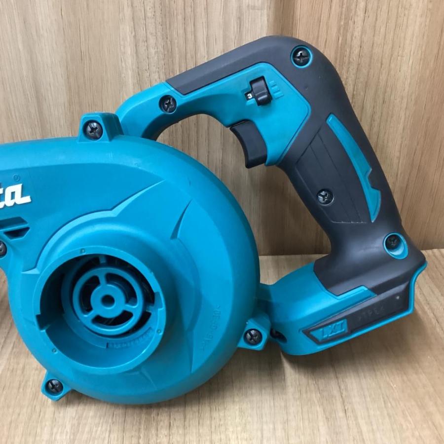 中古美品△マキタ(makita）充電式ブロワ  	 UB185DZ△O△ITUSL8SLNI2S 中古】makita/マキタ UB185DZ 18V充電式ブロワ+他社120mmノズル