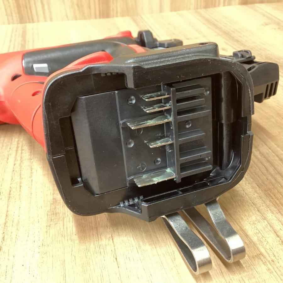 中古品】MAX/マックス TJ-35P4 充電式ピンネイラ+14.4Vバッテリ2個+ 