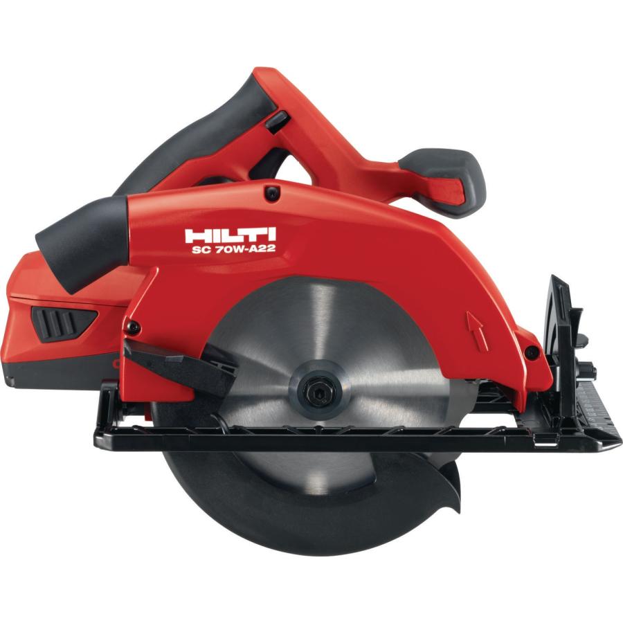 HILTI (ヒルティ) 充電式木工用丸鋸 SC70W-A22 (ケース付