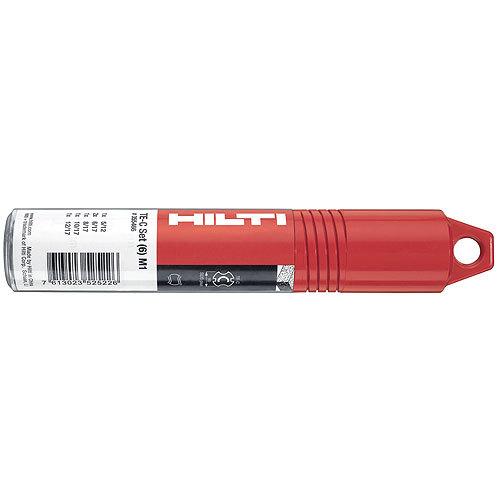 HILTI (ヒルティ) ドリルビット 6本セット TE-C (6) M1 Set