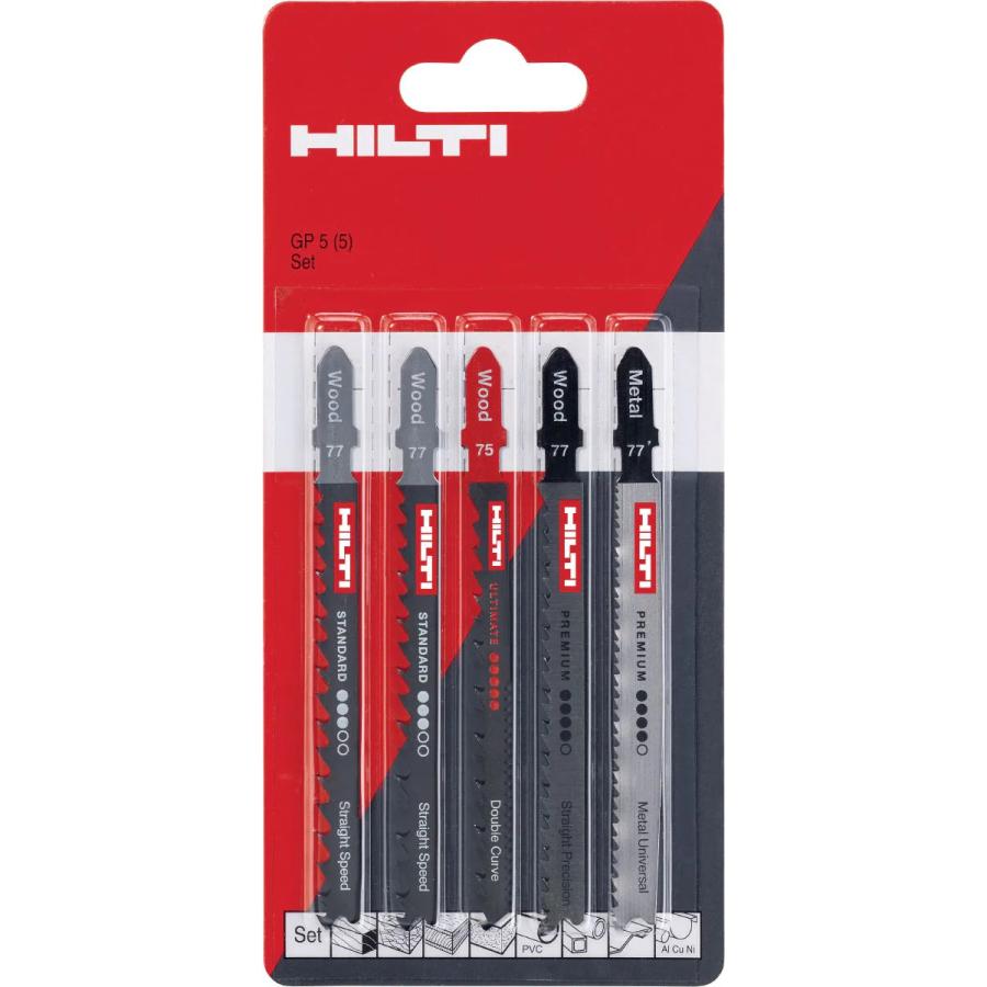 HILTI ジグソー用ブレード SPX 59 ステンレス (5枚入り)×3