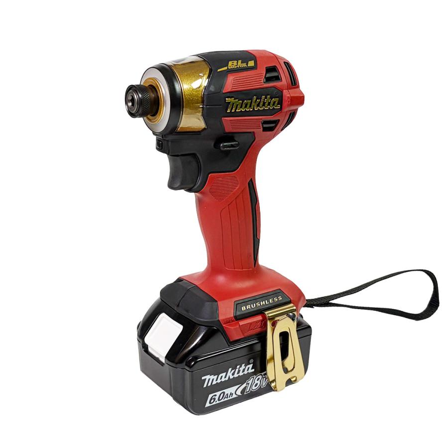 makita マキタ 18V 充電式インパクトドライバ TD173DGXPR プレミアムレッド 6.0Ah Li-ion電池(BL1860B)2個 充電器(DC18RF) ケース | マキタ | 02