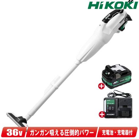 R36DB XPGZ コードレスクリーナ バッテリー、充電器付 HiKOKI（ハイコーキ） コードレスクリーナ R36DB(XPGZ) フォレスト