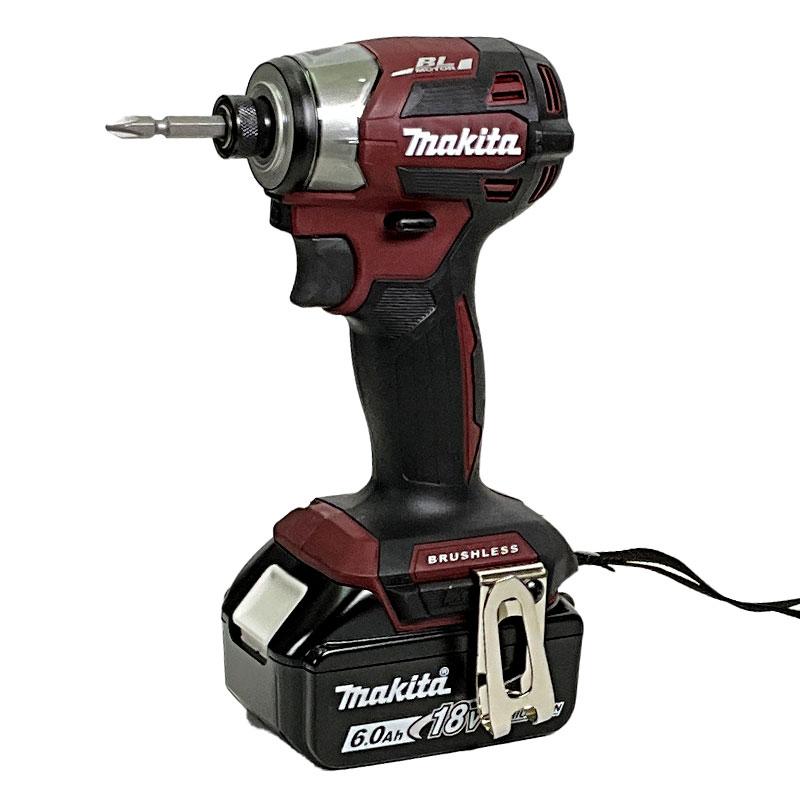 マキタ(Makita) 充電式インパクトドライバ(レッド) 18V 6Ah バッテリ2本・充電器・ケース付 TD171DGXAR (D4273aswxY) Amazon | マキタ(Makita) 充電式インパクトドライバ(レッド)18V