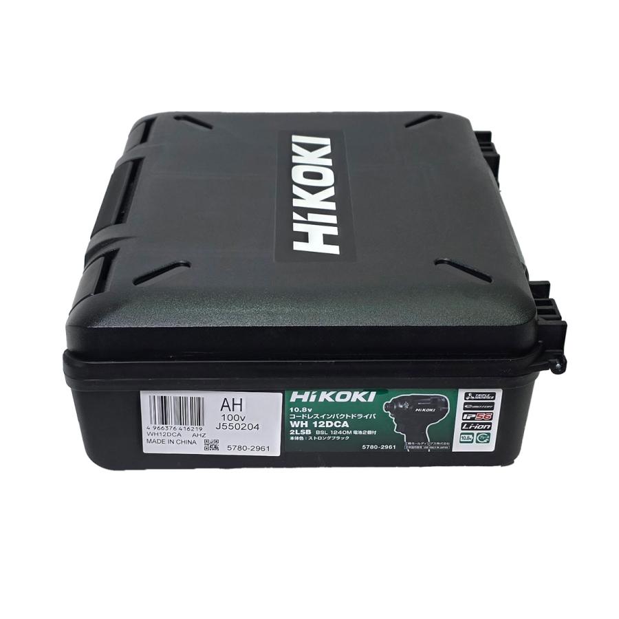 【未使用】ハイコーキ HiKOKI WH18DC コードレスインパクトドライバ ケース付き HiKOKI（ハイコーキ） 数量限定 WH18DC(本体のみ)18Vコードレス