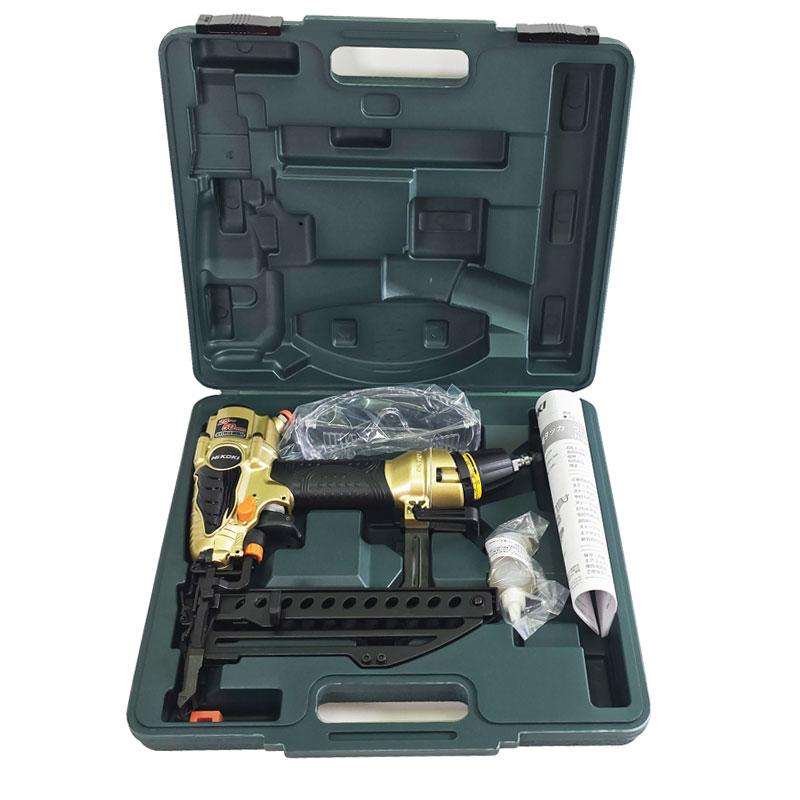 【中古】HIKOKI　高圧フロア用タッカー　N5004HMF　ケース付き【ハンズクラフト熊本けやき通り店】 HiKOKI（ハイコーキ） HIKOKI（ハイコーキ）高圧 フロア用タッカ