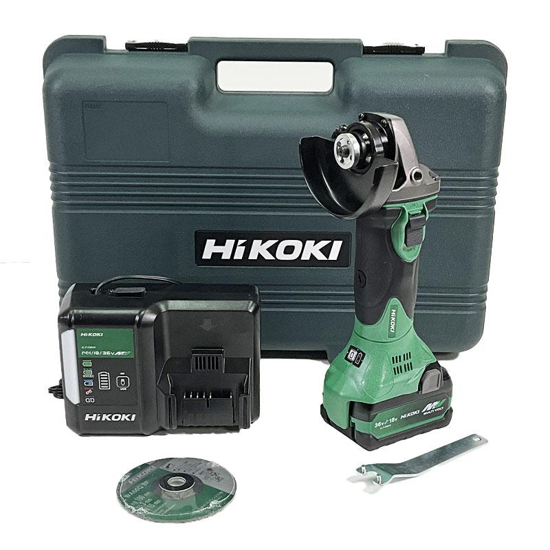 【愛品館八千代店】日立工機　18V コードレスディスクグラインダ　G18DSL（未使用品） HiKOKI（ハイコーキ） HIKOKI（ハイコーキ）18V コードレスディスク
