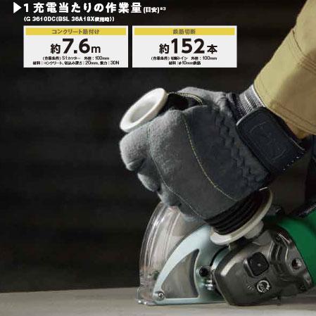 限定特価！！！【未使用品】HIKOKI　100ｍｍコードレスディスクグラインダ　G3610DD　2XP　バッテリー2つ充電器セット【ハンズクラフト熊本けやき通り店】【引き取り限定】 HiKOKI（ハイコーキ） マルチボルト 36V-2.5Ah 100mmコードレス