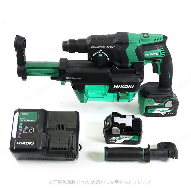 HiKOKI ハイコーキ DH36DPA ハンマドリル 中古品 本体のみ 36V ハンドル/ケース付き 【ハンズクラフト宜野湾店】 Amazon | HiKOKI(ハイコーキ) コードレスロータリハンマドリル 36V