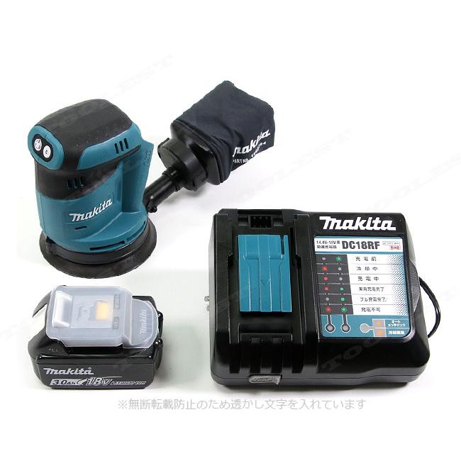 マキタ（makita） 18V ランダムオービットサンダ BO180DZ 3.0Ah Li-ion
