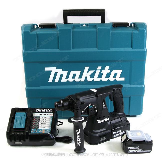 マキタ（makita） 18V 充電式ハンマドリル（黒）HR244DRGXB 6.0Ah Li