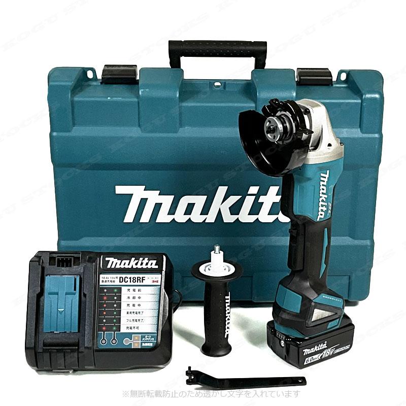マキタ 18V 100mm充電式ディスクグラインダ GA408DRG 6.0Ah Li-ion電池  