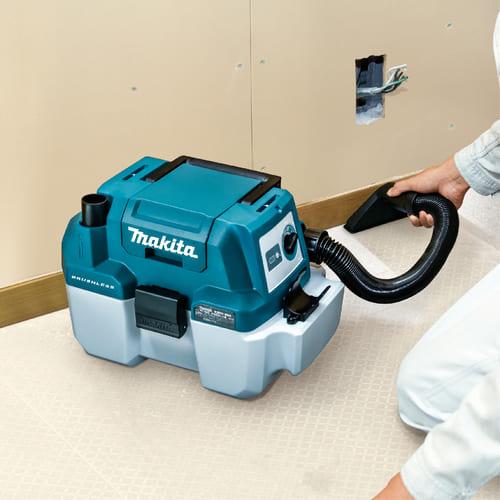 Makita ハンディクリーナー 充電器・バッテリー付き　18v マキタ（makita） 18V 充電式コンパクト集じん機（小型タイプ）VC750DZ