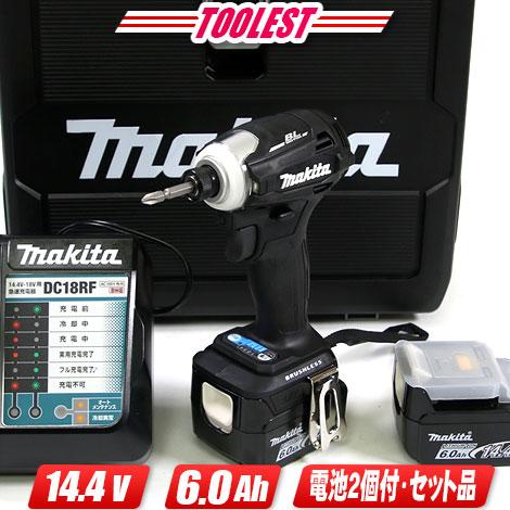 マキタ 14.4V 充電式インパクトドライバ TD162DRGXB 6.0Ah Li-ion充 