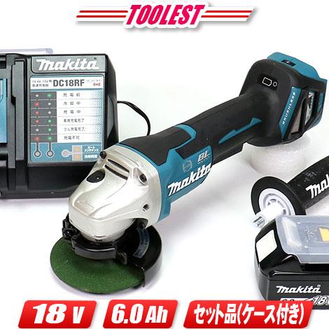 マキタ 充電式ディスクグラインダ 100mm GA418DRG