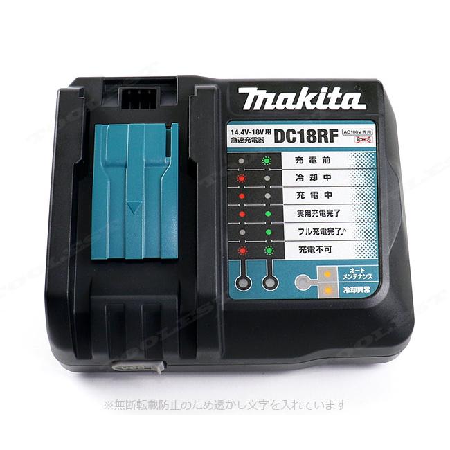 マキタ　18V 充電式インパクトレンチ　TW300DRGX　6.0Ah Li-ion充電池(BL1860B)2個　充電器(DC18RF)　新型ケース(黒) - 2
