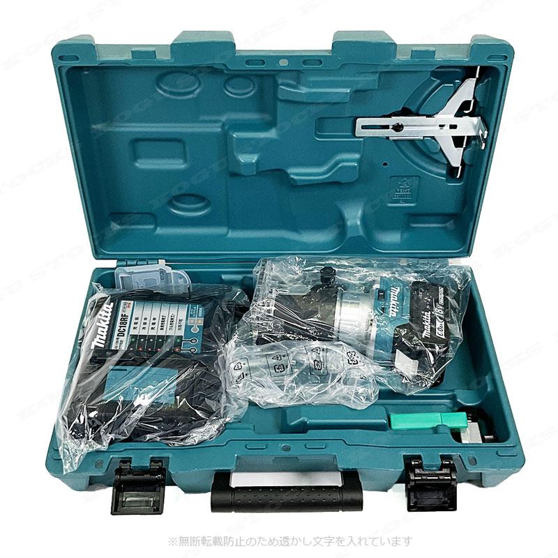 マキタ 充電式トリマ 18V6.0Ahバッテリ・充電器セット 付属品多数 RT50DRG BL1860B DC18RF makita 札幌市 Amazon | マキタ(Makita) 充電式トリマ 18V6Ah バッテリ・充電器