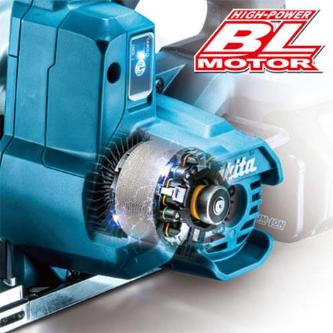 マキタ　18V　165mm　充電式マルノコ　HS610DRGX　6.0Ah 【ＯＫ】 Li-ion電池(BL1860B)2個　充電器(DC18RF)　ケース