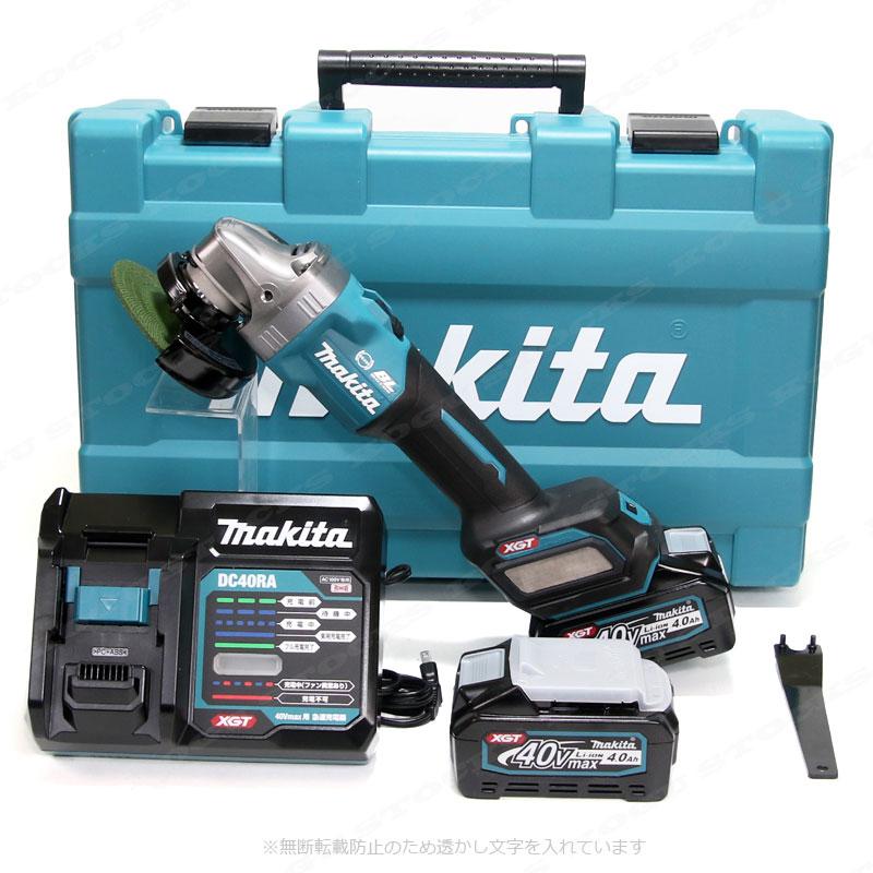 マキタ（makita） 40Vmax 100mmディスクグラインダ GA017GRMX Li