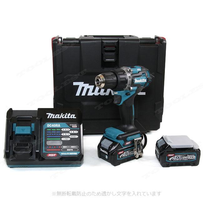 マキタ マキタ 40Vmax 充電式ドライバドリル DF002GRDX Li-ion充 マキタ マキタ 40Vmax 充電式ドライバドリル DF002GRDX Li-ion充