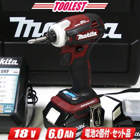 マキタ マキタ 18V 充電式インパクトドライバ(レッド マキタ マキタ 18V 充電式インパクトドライバ(レッド