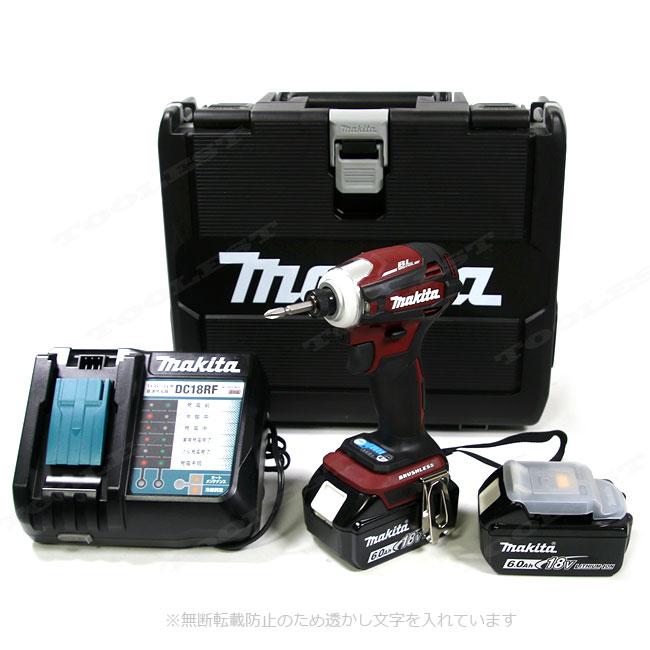 マキタ（makita） 18V 充電式インパクトドライバ（レッド）TD172DRGXAR