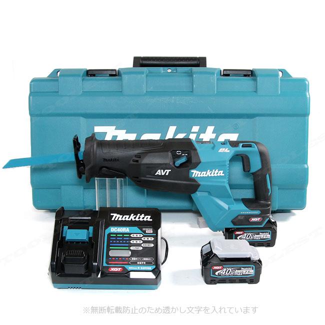 マキタ makita JR002GDX レシプロソー 中古品 バッテリ40V 2.5Ah二個/充電器 フルセット 【ハンズクラフト宜野湾店】 マキタ（makita） 40Vmax 充電式レシプロソー JR002GRDX Li-ion電池