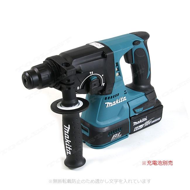 【未使用】マキタ Makita HR244DZK ハンマドリル 本体＋ケース【ハンズクラフト佐賀】 マキタ（makita） HR244DZK (青) + BL1860B 24mm 18V 充電式