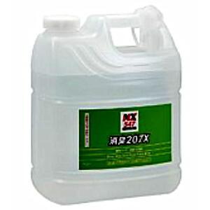 消臭207X 4L 1個 植物由来成分ベースで即効消臭! 除菌も出来る タバコ臭、体臭、汗臭、ペット臭、生ゴミ臭に   イチネンケミカルズ 脱脂剤